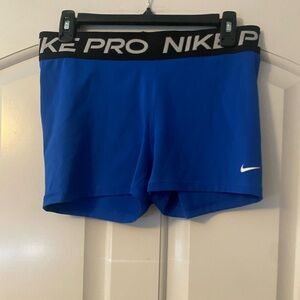 Nike Women’s Pro Blue Shorts